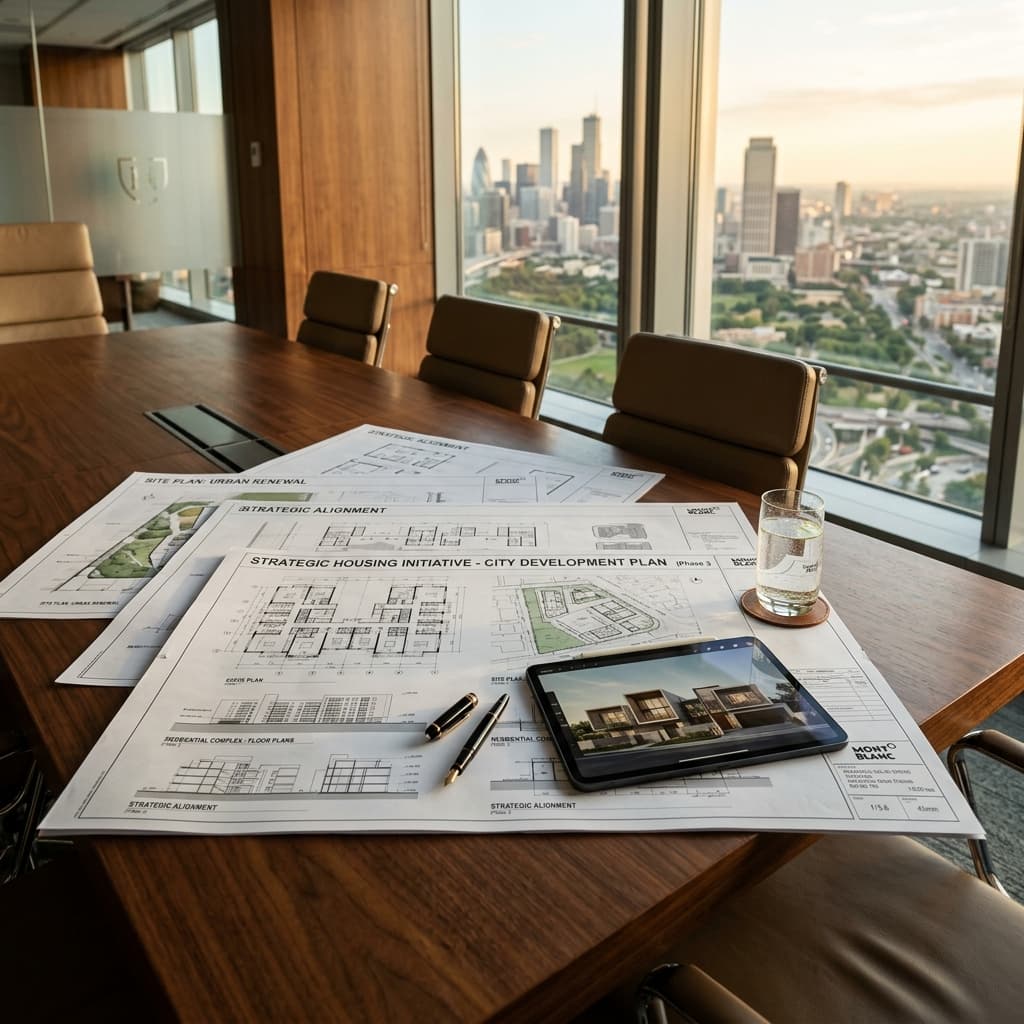 High-end architectural planning for veteran housing